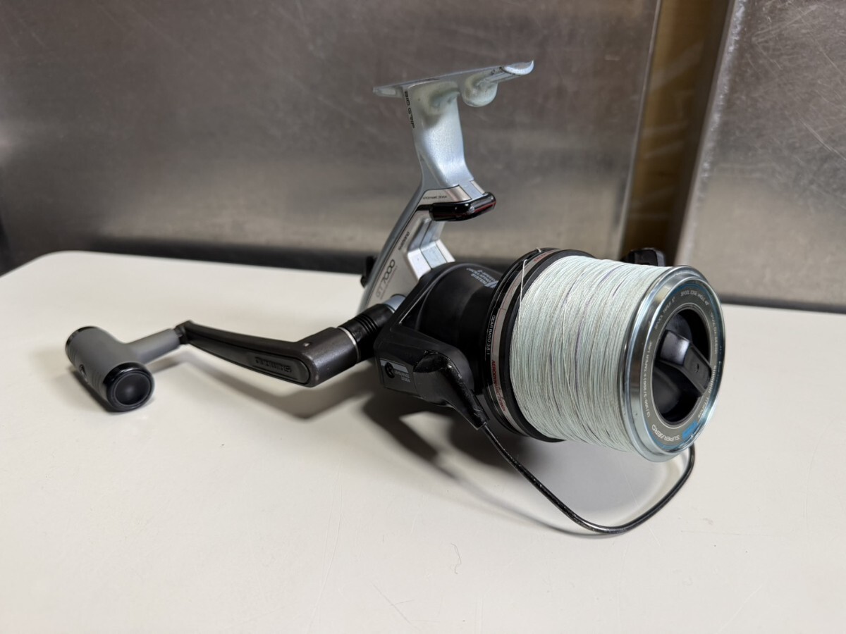 ○ SHIMANO 7000番台 スピニングリール SUPER AERO GT7000 TITANOS 動作品 シマノ 中古品 ③