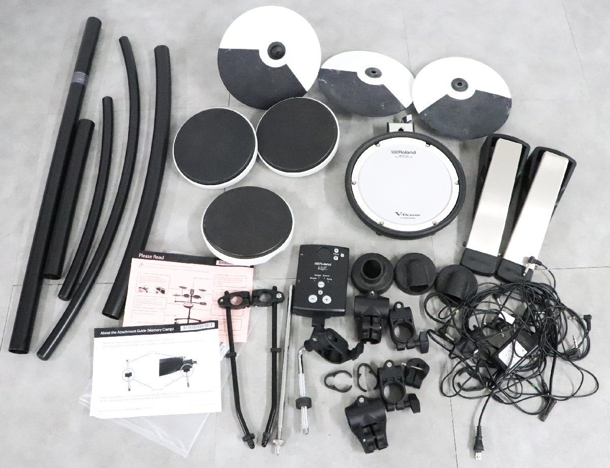【行董】Roland 電子ドラム TD-1 ローランド V-Drums CY-8 PDX-8 CY-5 打楽器 バンド 音楽 通電動作未確認 CO256ABH04
