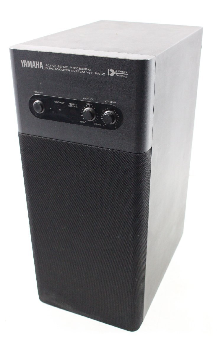 【ト静】★ YAMAHA ACTIVE SERVO PROCESSING SUPERWOOFER SYSTEM YST-SW50 ヤマハ サブウーファー 通電のみ確認 GA661GCG15