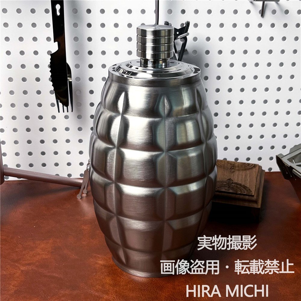 ステンレス製 灯油携行缶 1.5L 携行タンク 燃料ボトル 密閉保存容器 漏れ防止 持ち運び便利 アウトドア キャンプ 野外用 燃料タンク PH316