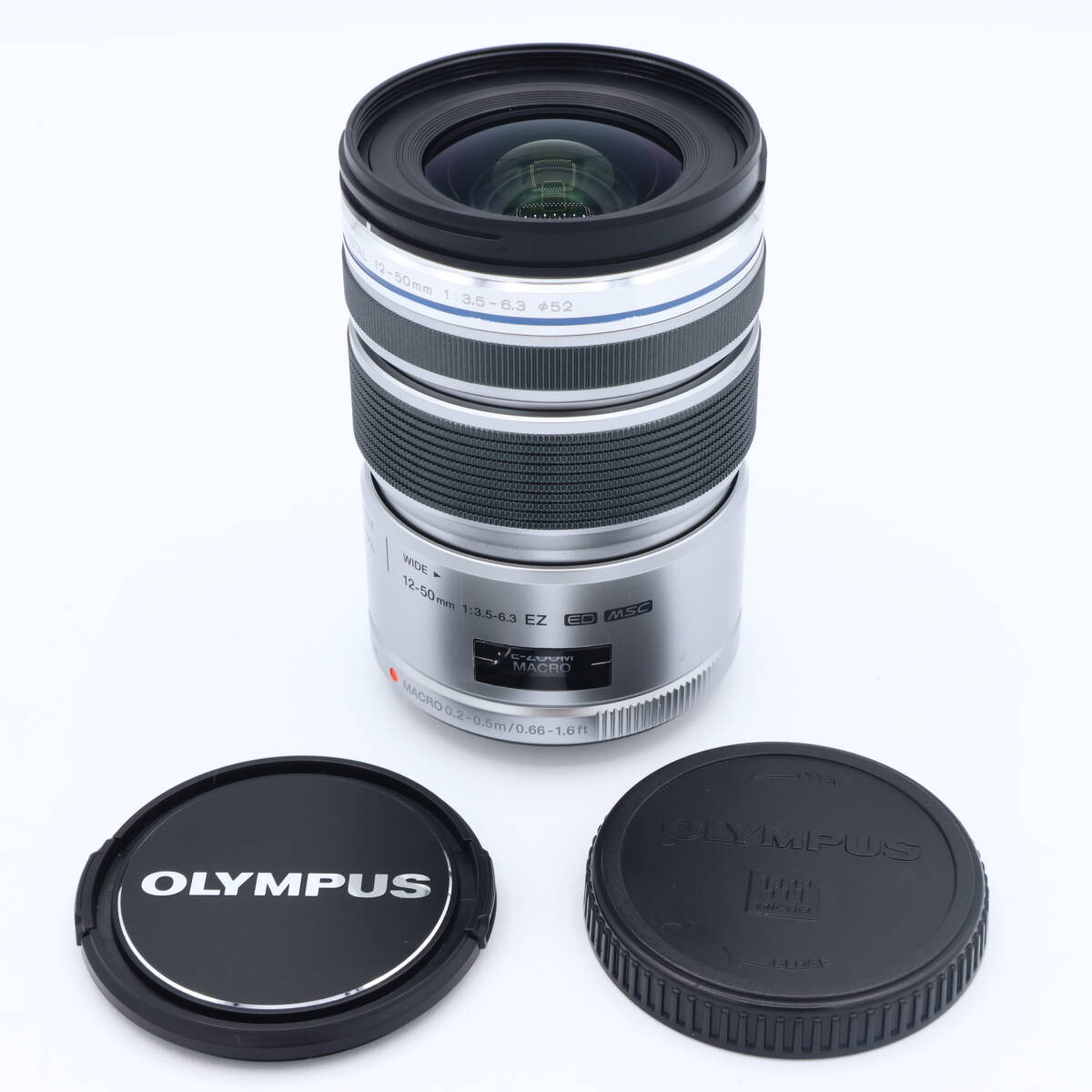 OLYMPUS オリンパス 防滴 電動ズーム ED 12-50mm シルバー M.ZUIKO DIGITAL ED12-50mmF3.5-6.3 EZ SLV #260525_ABN203387
