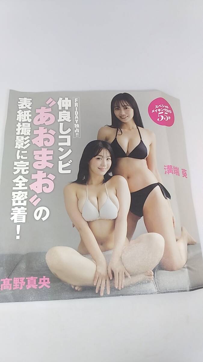 DVD あおまお　高野真央　溝端葵　スペシャルメイキングDVD 55分　フライデー特別付録 中古品