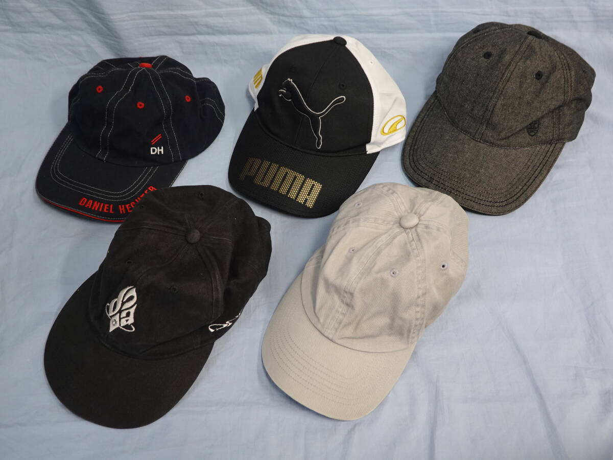 (E-1571)帽子 5点まとめて メンズ キャップ ハット 中古