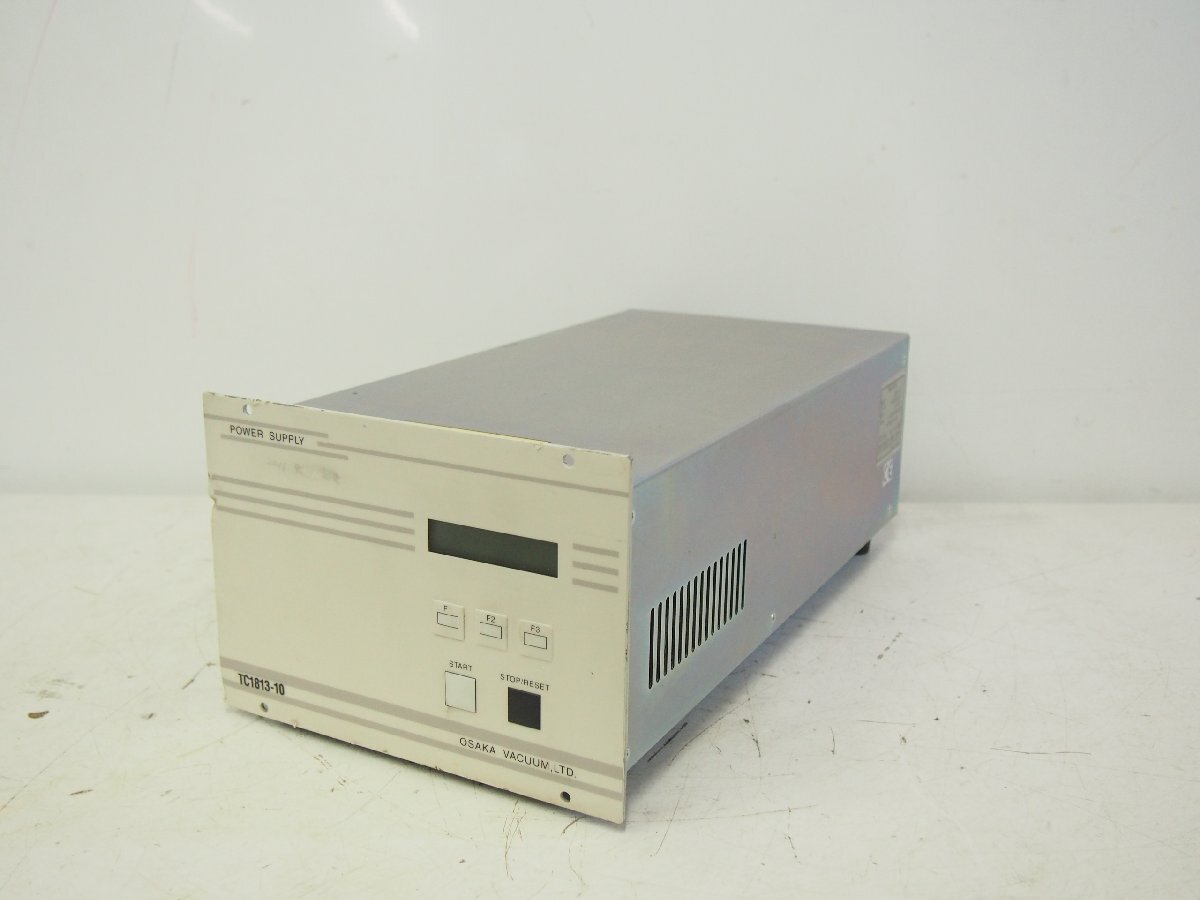 ☆【2F0511-7】 OSAKA VACUUM パワーサプライ TC1813-10 単相200V POWER SUPPLY ジャンク