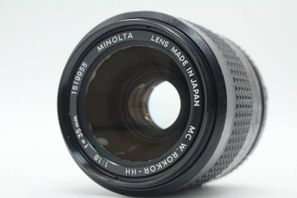★並品★ミノルタ MINOLTA MC W.ROKKOR-HH 35mm F1.8##100841#Y3736
