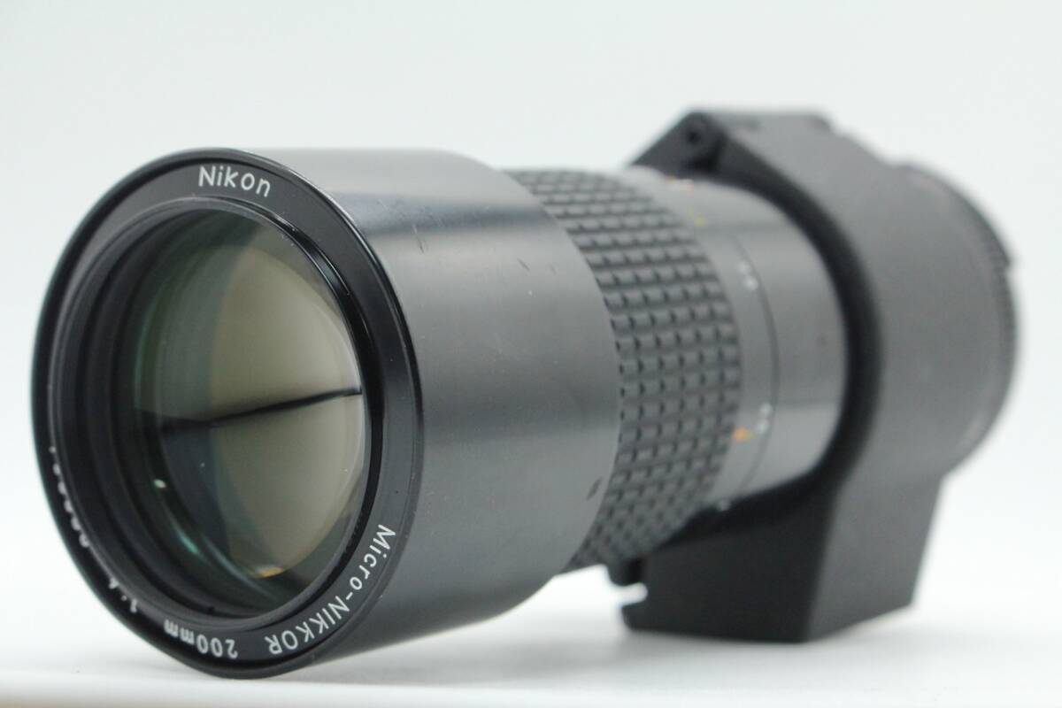 ★良品★ニコン NIKON Ai-S Micro-NIKKOR 200mm F4##10088#Y3723
