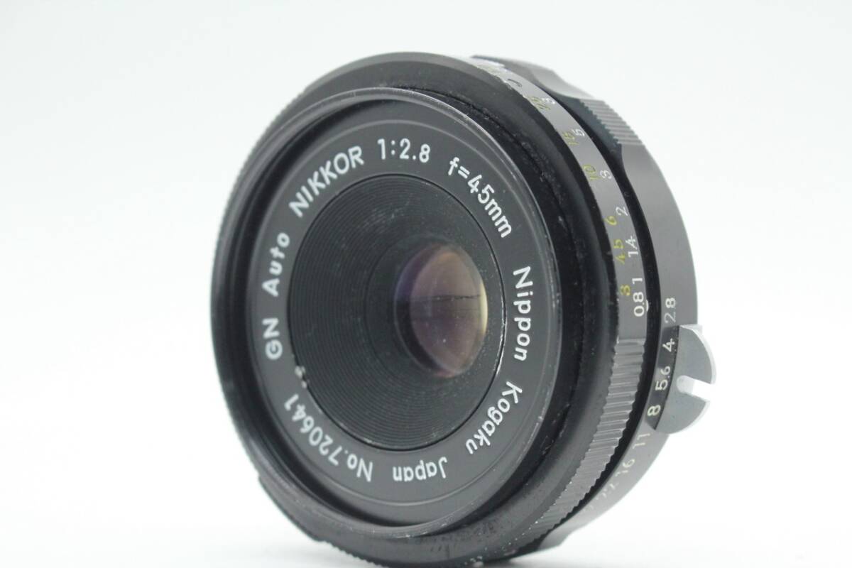 ★良品★ニコン NIKON GN Auto NIKKOR 45mm F2.8##100851#Y3809