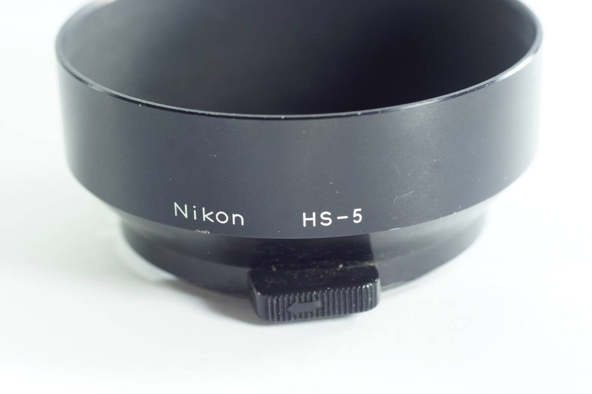 6A『おおむねキレイ』 Nikon HS-5 New NIKKOR 50mm F1.4用 ニコン メタルフード