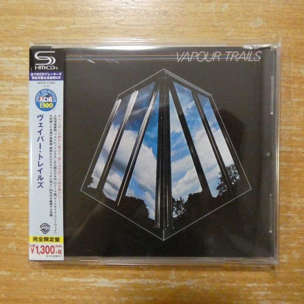 4943674243167;【SHM-CD】ヴェイパー・トレイルズ / S・T　WPCR-17402
