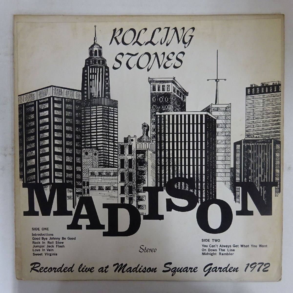 11261625;【BOOT】The Rolling Stones / Madison