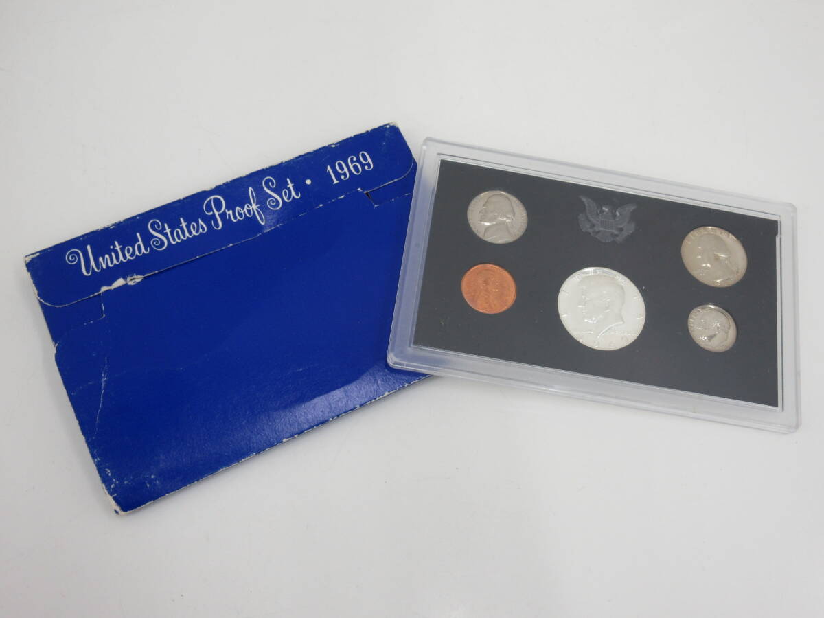 アメリカ　プルーフ貨幣セット　United States Proof Set 1969