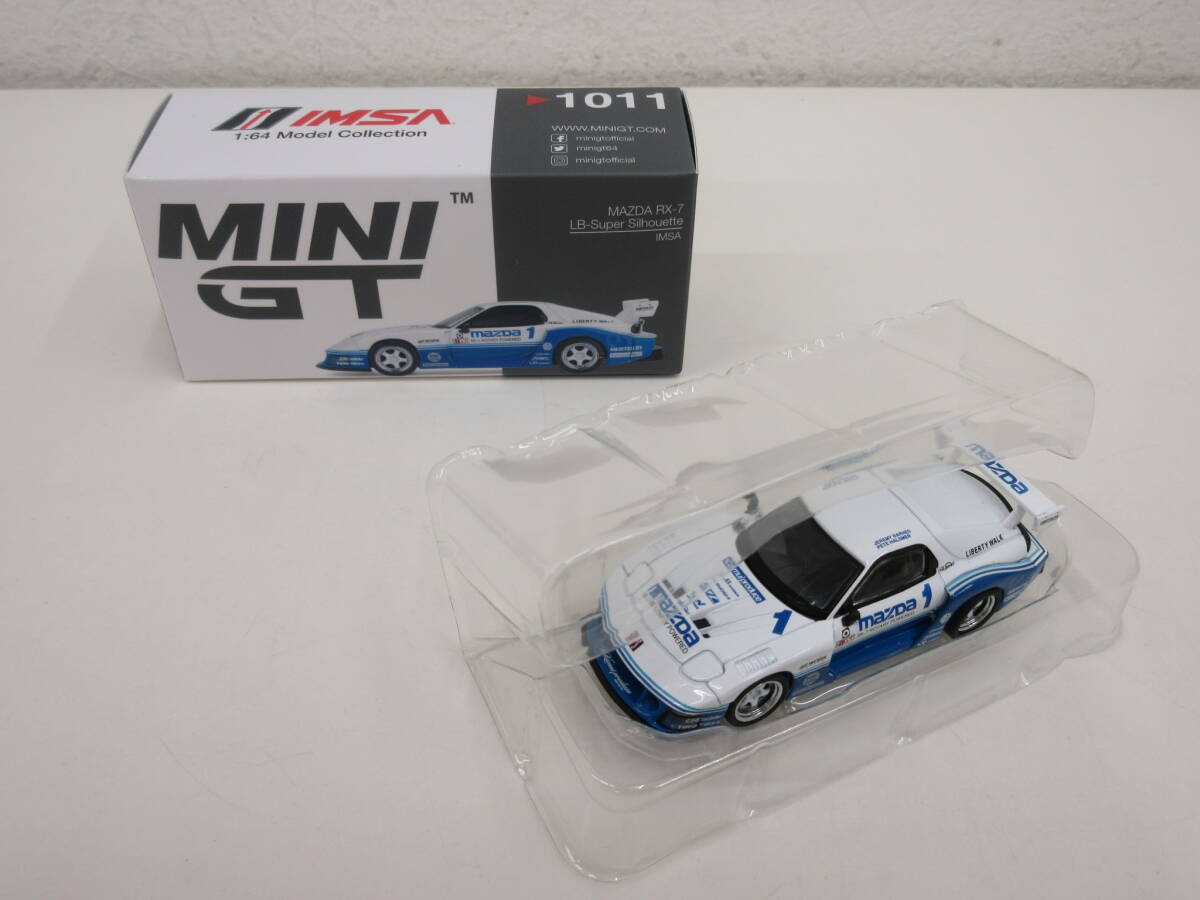 MINI GT　TSMモデル　1/64　1011　MAZDA　マツダ　RX-7 LB-Super Silhouette IMSA　RHD