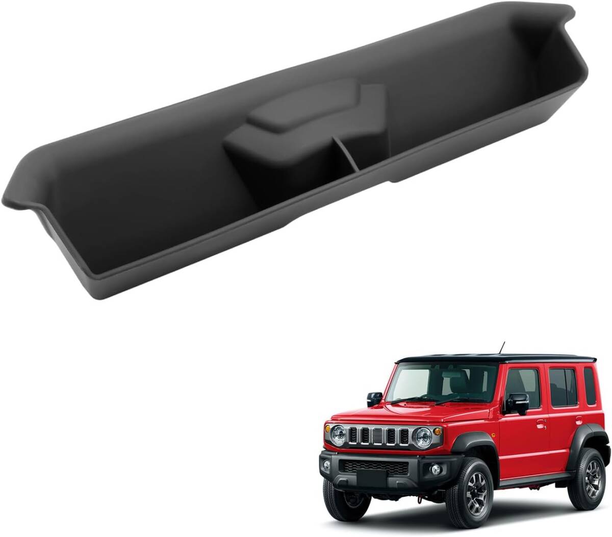 313　ジムニー ノマド JC74(5ドア) 2024~専用 シリコンコンソールトレイ マット 上段下段セット シリコン製 滑り止め 取付け簡単
