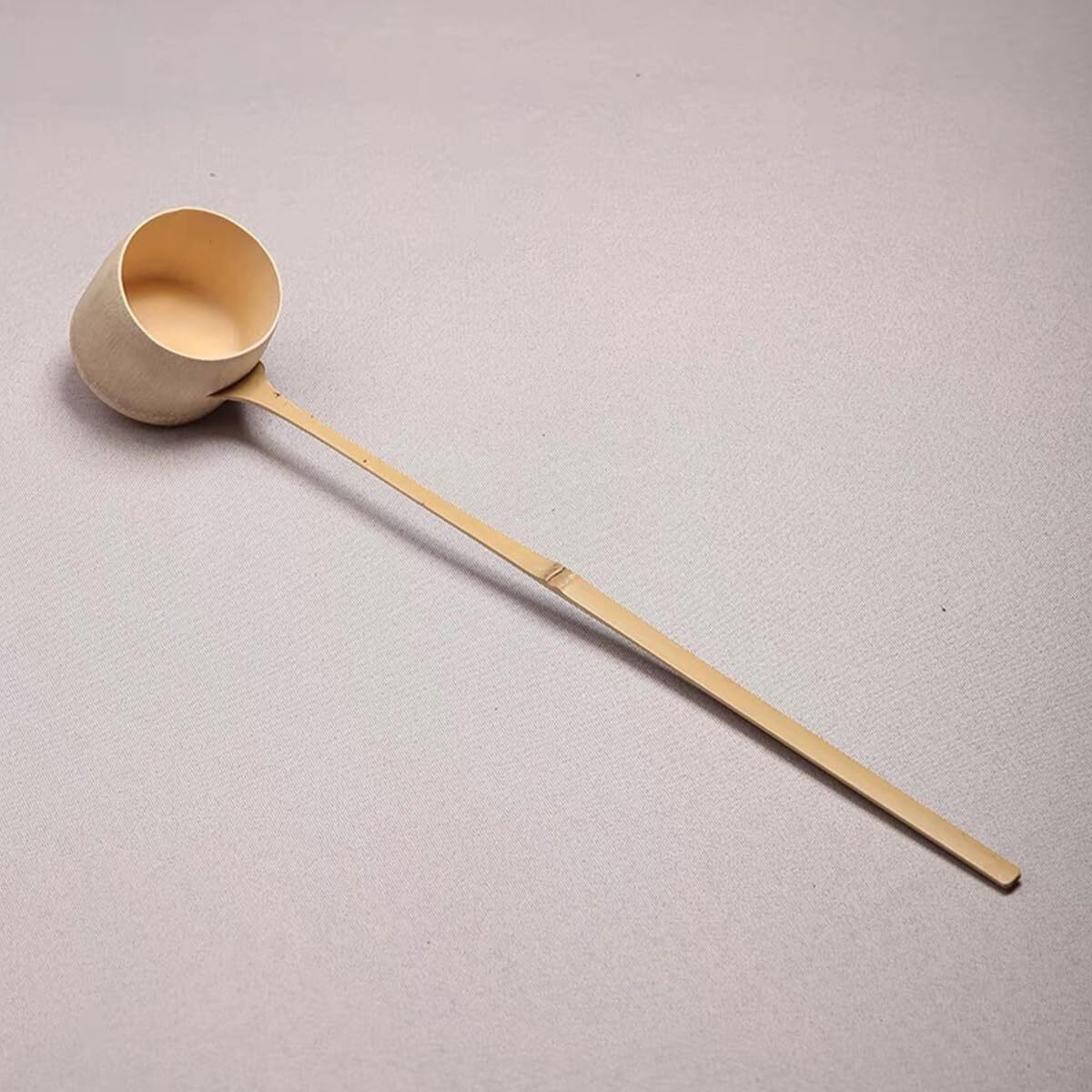 348　茶道具/柄杓 茶道 専用 竹製 お手前用 お点前用 茶道 茶道具 柄杓 茶器 柄の長さ34cm （L）