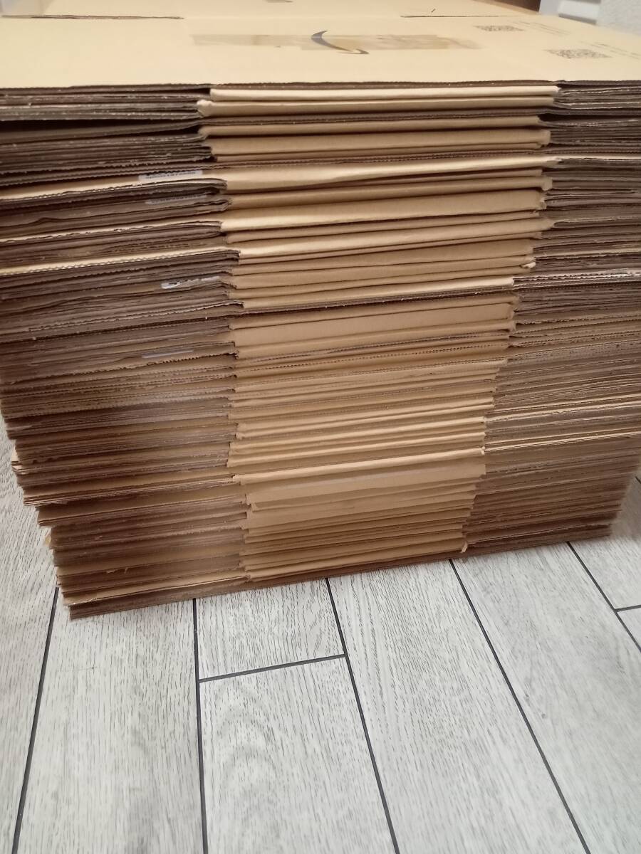 【50枚セット】Amazon 段ボール 35×26×17cm 梱包資材 発送用 まとめ売り 1円スタート 引越し フリマ ヤマト ゆうパック