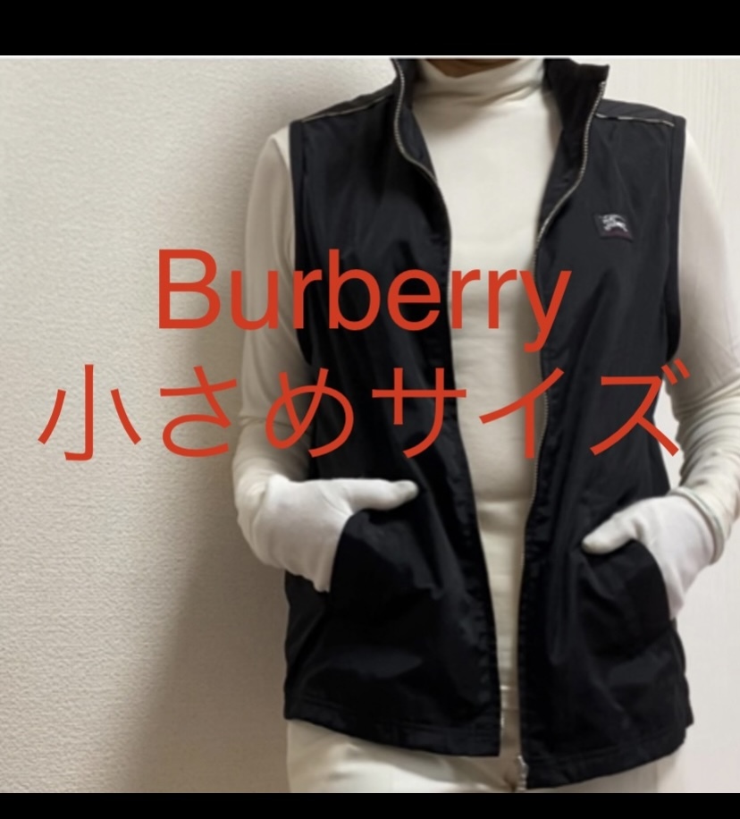 SALE！バーバリーロンドン　ベスト　ナイロン　カジュアル　ジレ　スポーツウェア　ゴルフウェア　アウトドア　　Sくらい