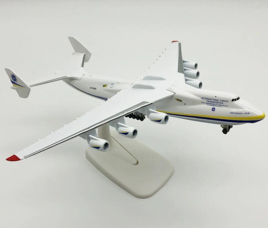  上質 航空機 模型 アントノフ 225 合金 1/400 ANTONOV 225 AN-225 飛行機 約20cm メタル アントノフ 225 最大 貨物飛行機 航空機