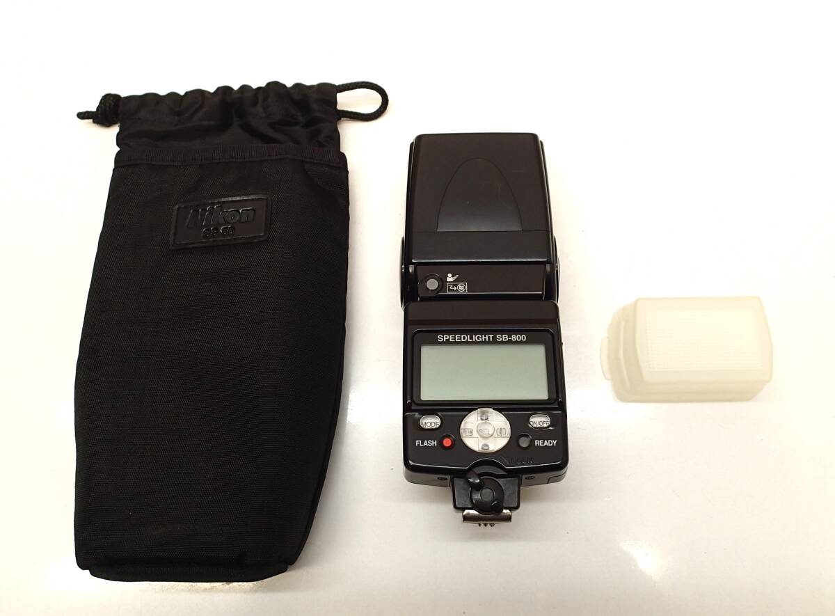 J677A　ニコン Nikon　ストロボ スピードライト フラッシュ SPEEDLIGHT　SB-800　通電・発光OK　現状品 詳しい動作未確認の為ジャンク 