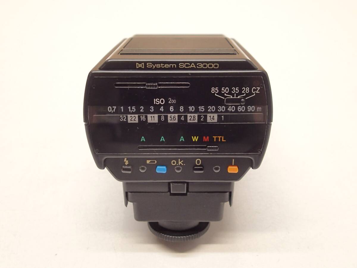 J516A　メッツ Metz mecablitz 32MZ-3 ストロボ フラッシュ メカブリッツ　通電・発光OK　現状品 詳しい動作未確認の為ジャンク 