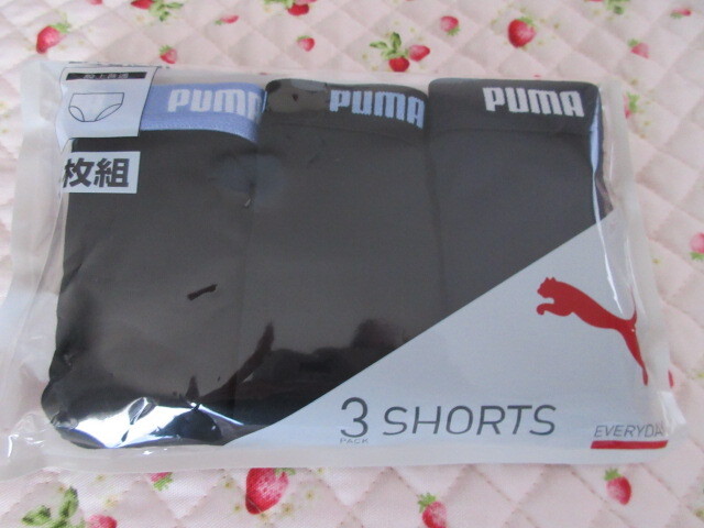 【新品】PUMA/プーマ・ショーツ（LL）3枚組・2［11-CF2-0］100－