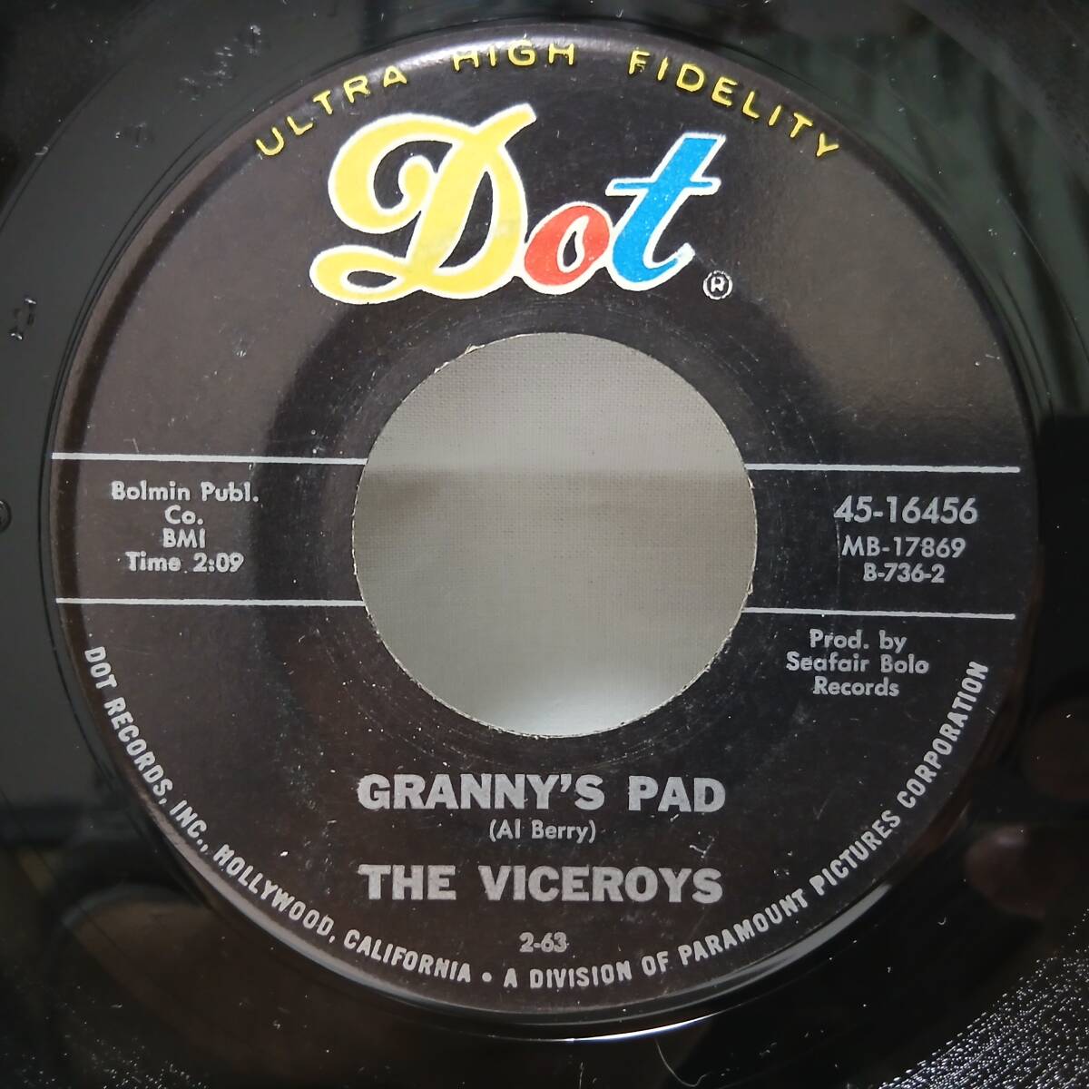 ▲米シングル▼THE VICEROYS▲GRANNY'S PAD▼