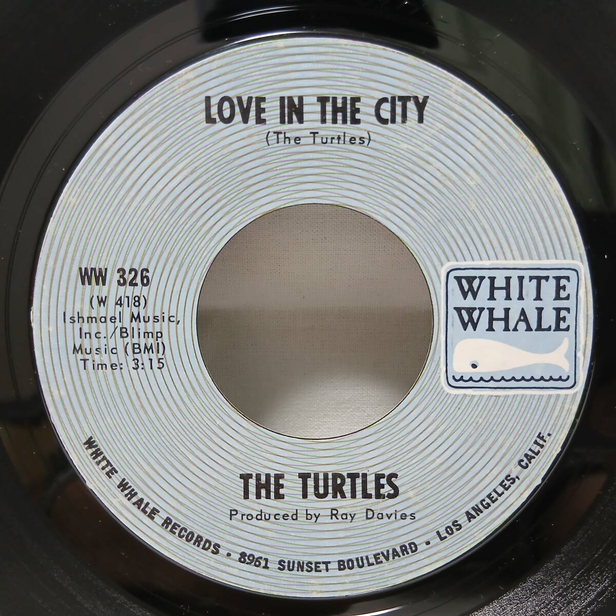▲米シングル▼THE TURTLES▲LOVE IN THE CITY▼
