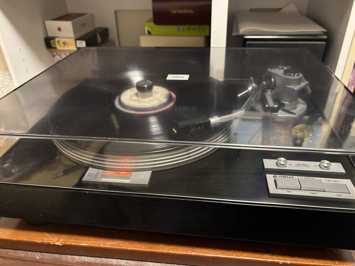 ★★　名機　YAMAHA YP-D7 ⑥　ダイレクトドライブ　超高感度アーム　　修理後 動作確認済　良品～美品!?　used　★★
