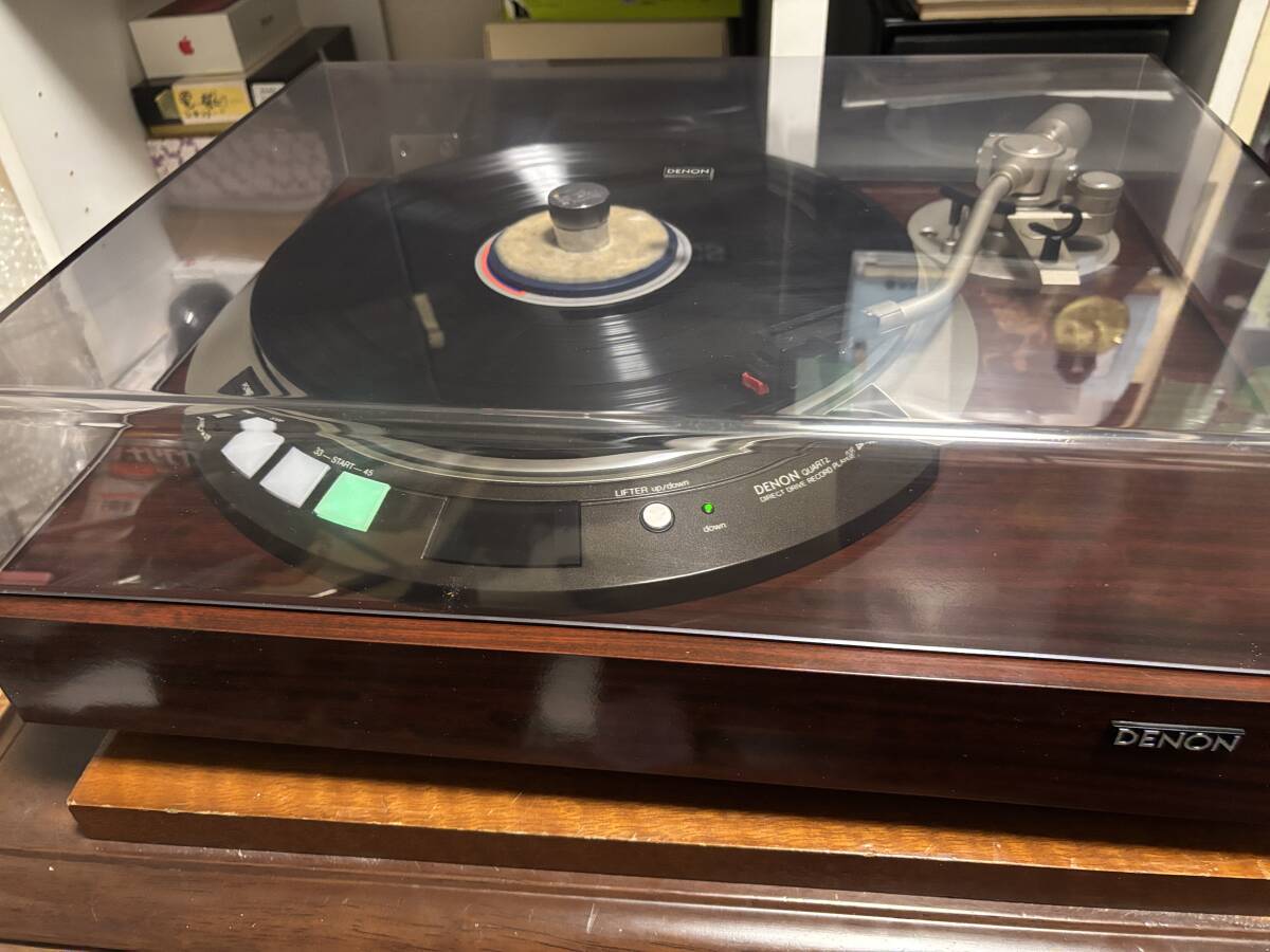 ★★　名機　DENON DP-55L 　⑧　セミオート　クォーツロック　修理→動作確認済み　美品!?　used　★★