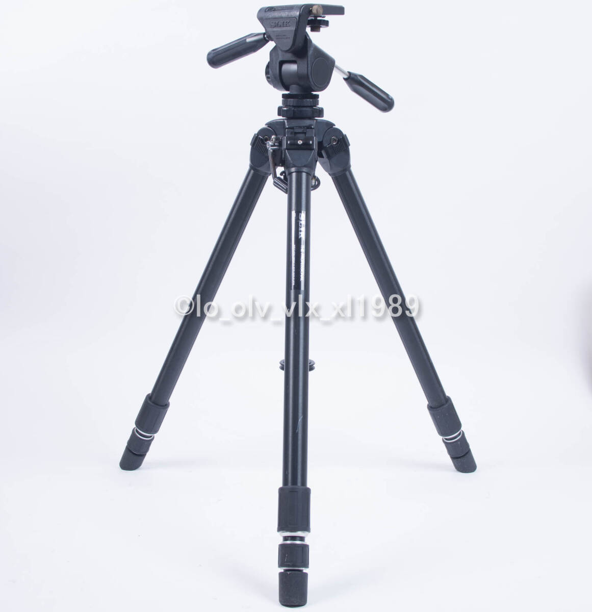 SLIK THE PROFESSIONAL スリック ザ・プロフェショナル プロフェッショナル 大型アルミ三脚 3段 雲台付き