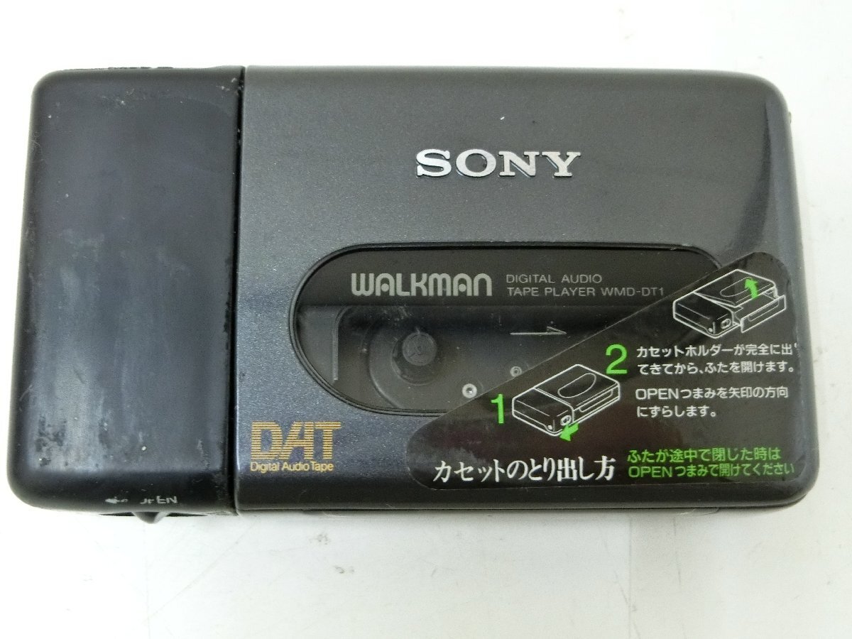 レ■/Zク5948　 SONY DAT ウォークマン WMD-DT1 ポータブルミュージックプレーヤー ジャンク 保証無し