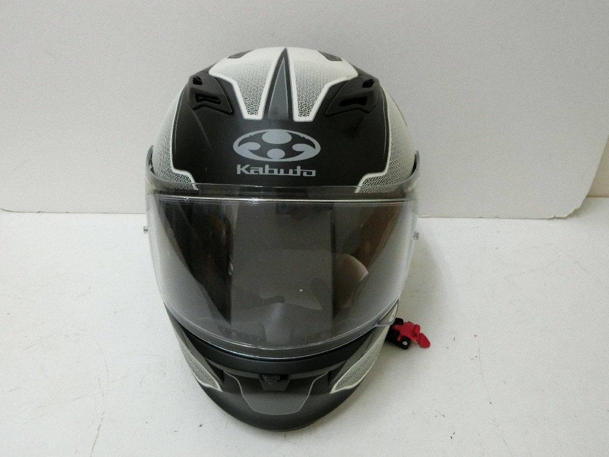 フ10■/Zク5972 Kabuto カブト KAMUI-2 フルフェイスヘルメット Mサイズ 現状品
