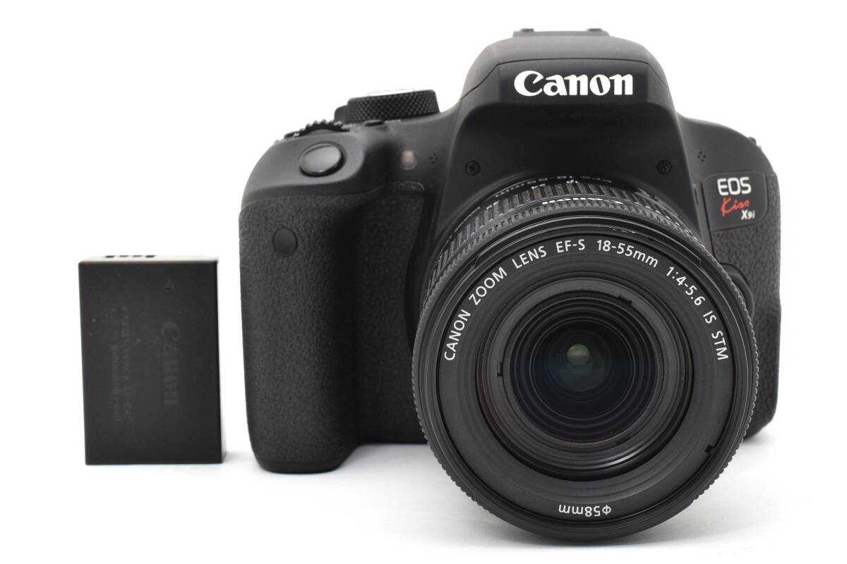 ★極上品★【シャッター数636回】キヤノン CANON EOS KISS X9i EF-S 18-55mm F4-5.6 STM Y3686#563