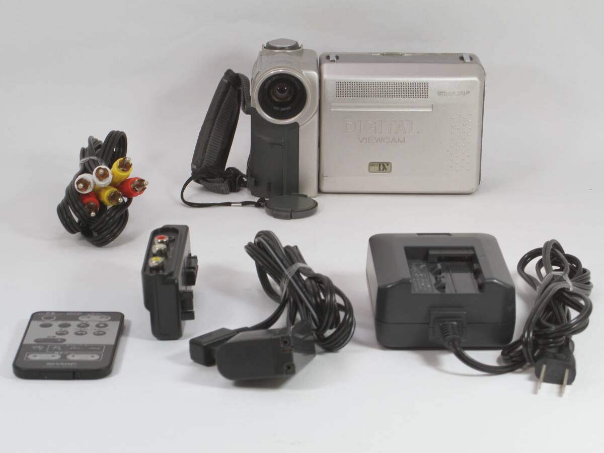 ★シャープ VL-DC3 MiniDV 撮影再生OK 難あり ダビングOK