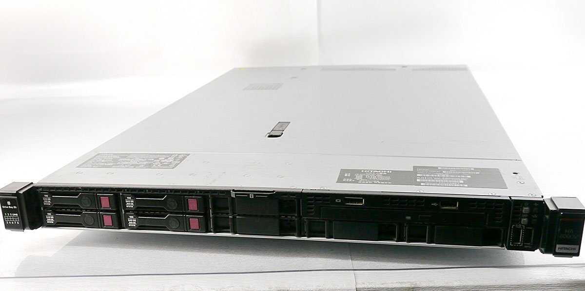 OS無し ラックサーバー/HITACHI HA8000V DL360 Gen10/Xeon Bronze 3204/メモリ16GB/HDD300GBx4/P21292-B21/ラック PC HP 日立 S052904