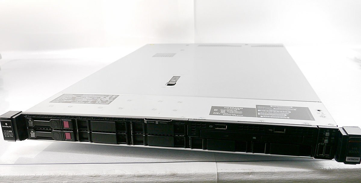 OS無し ラックサーバー/HITACHI HA8000V DL360 Gen10/Xeon Silver 4210R/メモリ16GBx2/HDD300GBx2/P21292-B21/ラック PC HP 日立 S052903