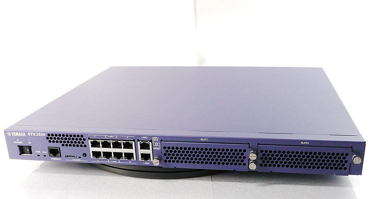 初期化済 YAMAHA RTX3500 ギガアクセス VPN ルーター ネットワーク ブロードバンド ルータ ヤマハ S051206