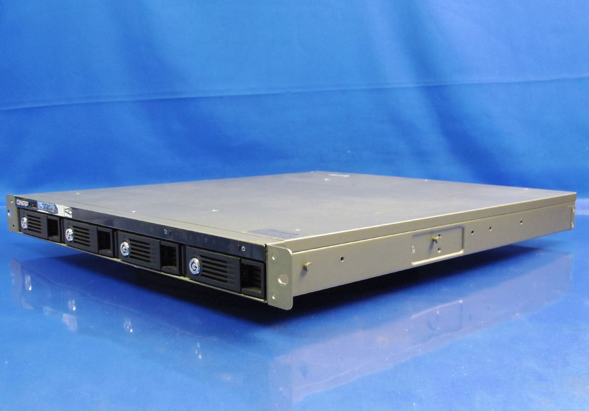 通電確認のみ HDD無し ケースのみ ラック QNAP Network Attached Storage TS-420U NAS サーバー キューナップ PC 4ベイ K050808
