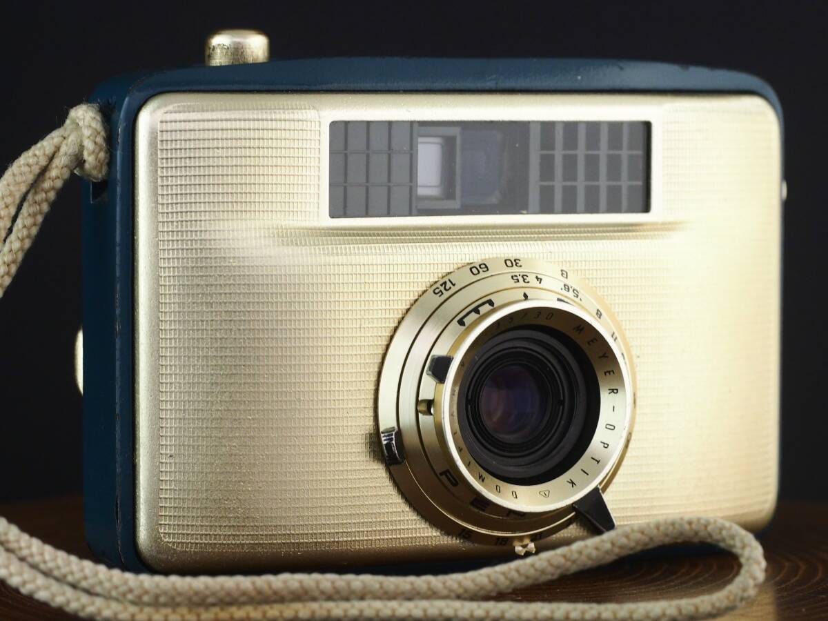 【完動】PENTACON PENTI ll ハーフ判カメラ MEYER OPTIK DOMIPLAN 3.5/30