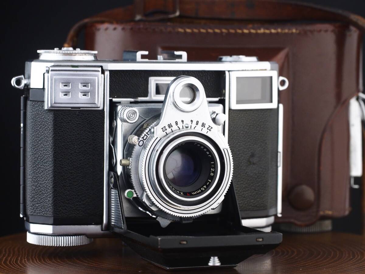 【完動品】ZEISS IKON CONTESSA 35 コンテッサ TESSAR 45mm f2.8 レンジファインダー機