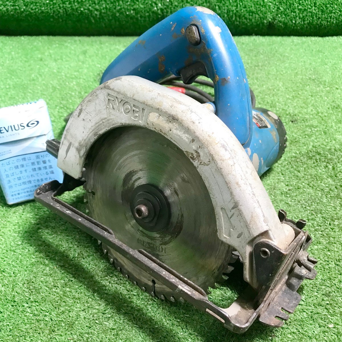 誠飯q161 リョービ RYOBI ■ブレーキ付き 丸ノコ『MW-46』まるのこ 丸のこ 丸鋸 切断機