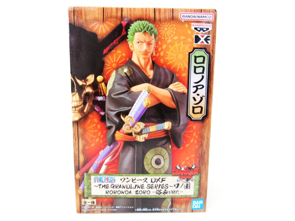 【未開封】 ONE PIECE DXF〜THE GRANDLINE SERIES〜ワノ国 RORONOA ZORO-浴衣ver.-ワンピース フィギュア ロロノア・ゾロ HG260509