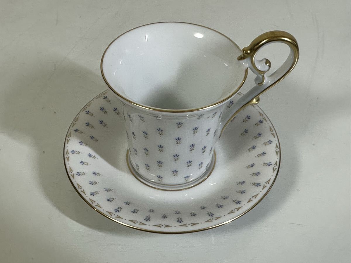 Kaiser カイザー Linderhof リンダーホフ デミタスカップ&ソーサー 1客 コーヒーカップ ティーカップ 金彩 ブランド食器