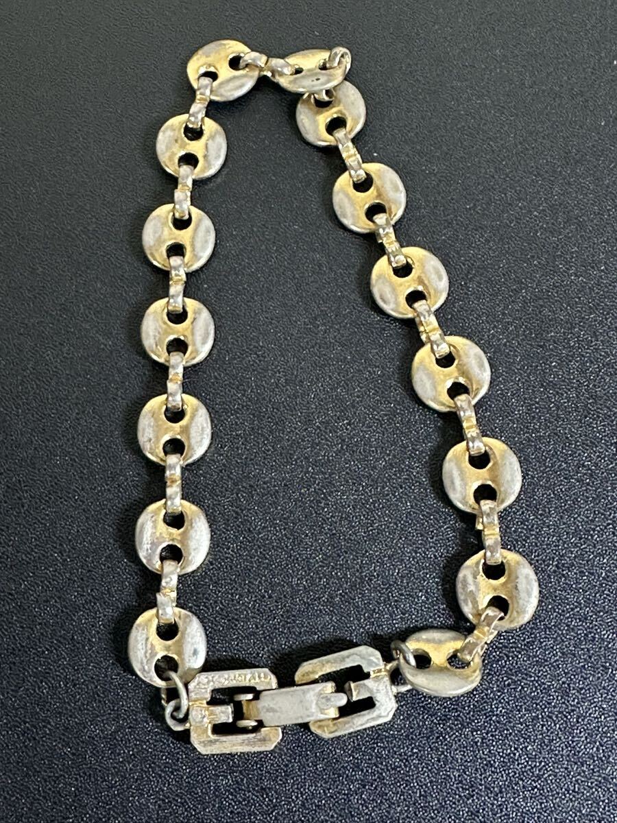 GIVENCHY ジバンシィ ヴィンテージ マリーナチェーン ブレスレット ゴールドカラー アクセサリー