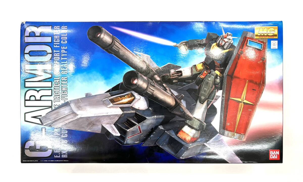 ☆【未組立】バンダイ MG マスターグレード G-ARMOR Gアーマー リアルタイプカラー 試作型戦術支援メカ 1/100 スケール プラモ ガンプラ