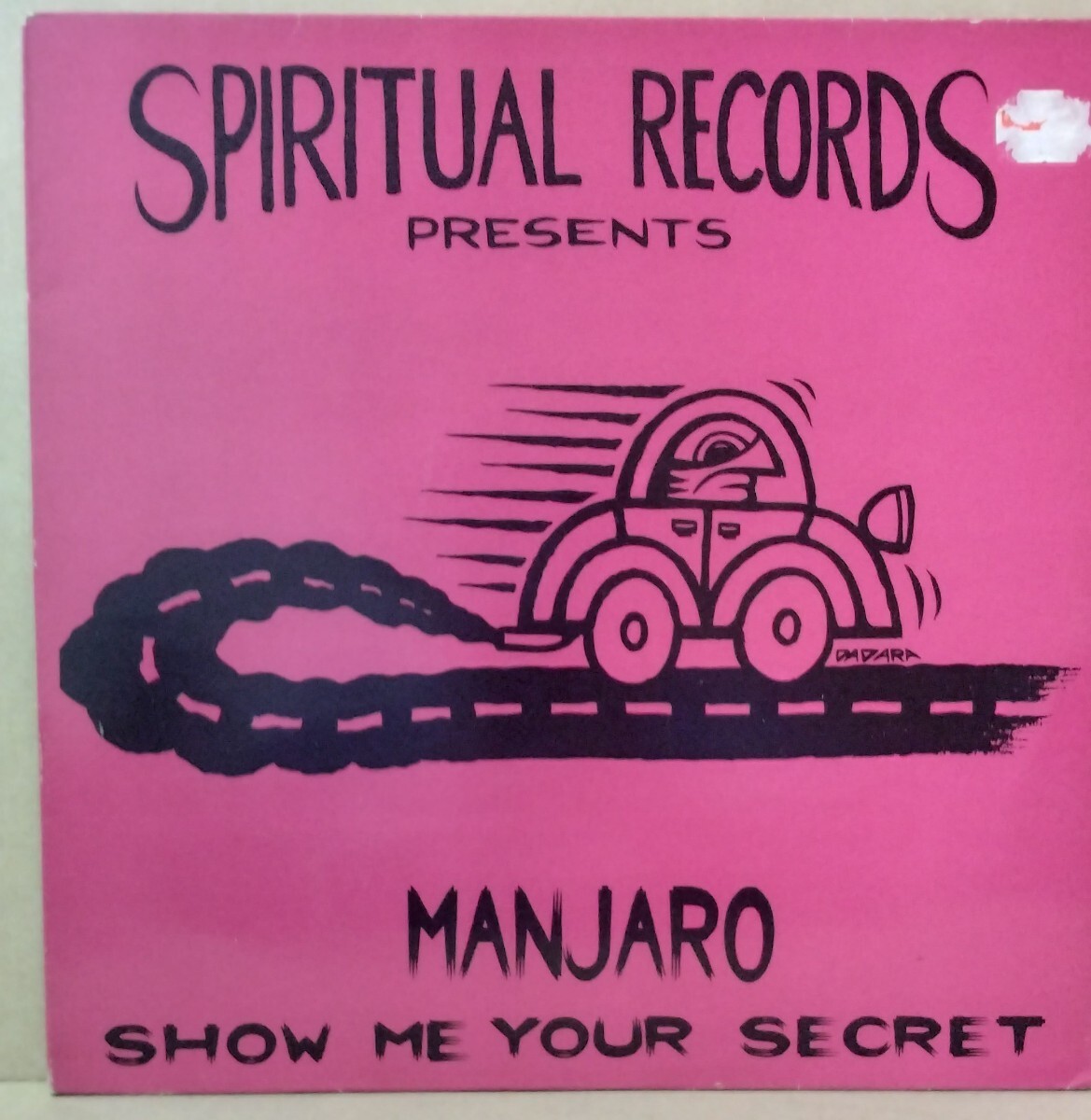【90s House 12inch】Manjaro / Show Me Your Secret SPIRITUAL RECORDS TRIP128 Artwork Dadara