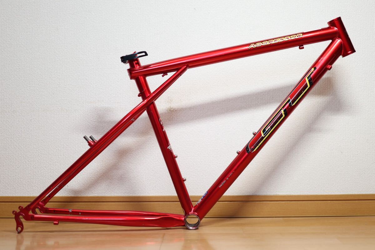 GT AGGRESSOR ジーティー アグレッサー クロモリ OLD MTB ２６インチ blue lug ブルーラグ SURLY サーリー CRUST クラスト stridsland