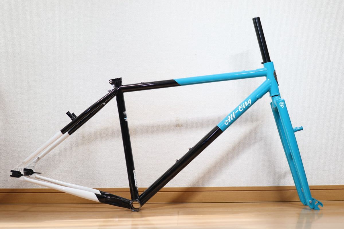 未使用 All City JYD オールシティ SS MTB シングルスピード ピスト blue lug ブルーラグ SURLY サーリー CRUST クラスト stridsland OLD