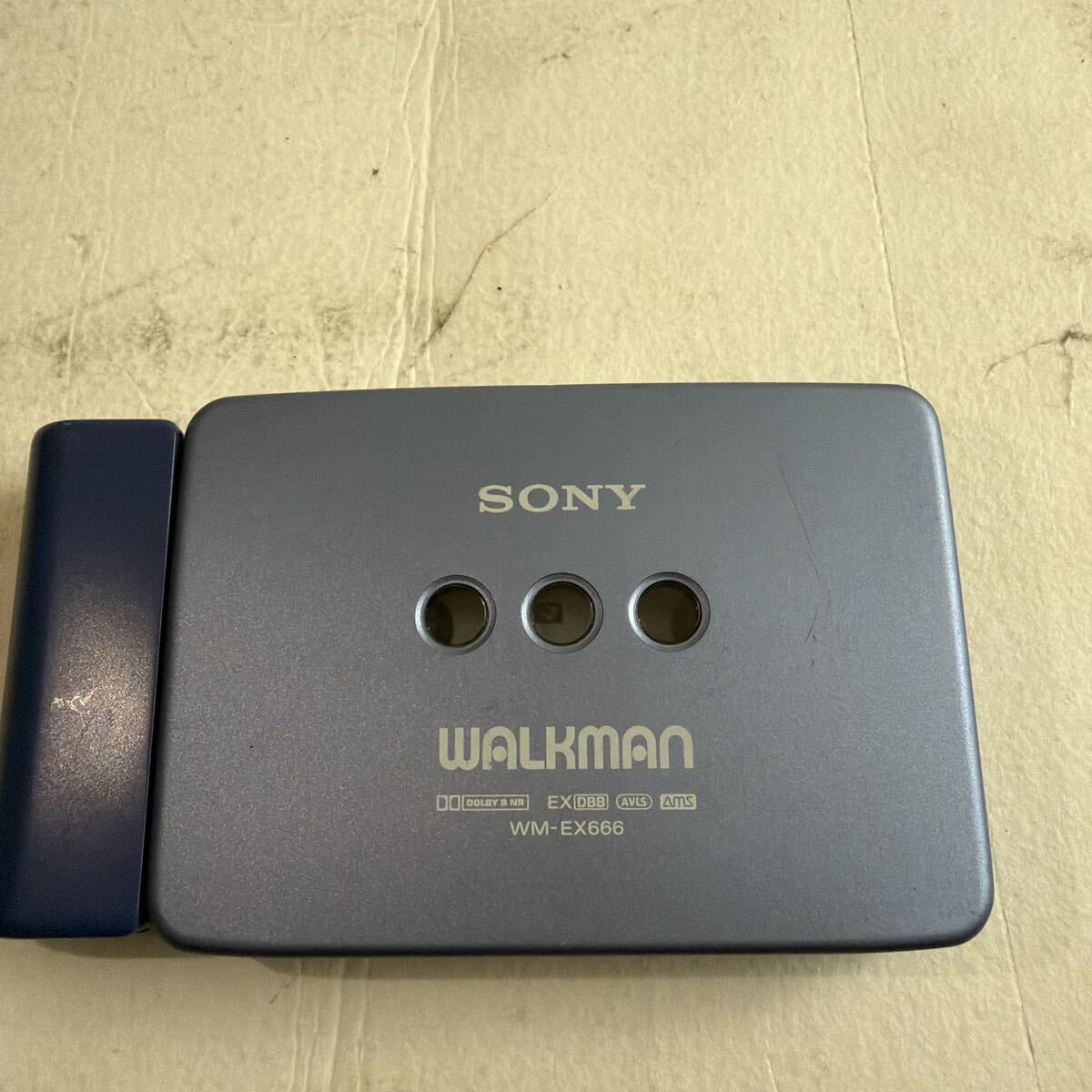 動作確認済み】SONY WM-EX666 カセットウォークマン 本体のみ 付属品なし