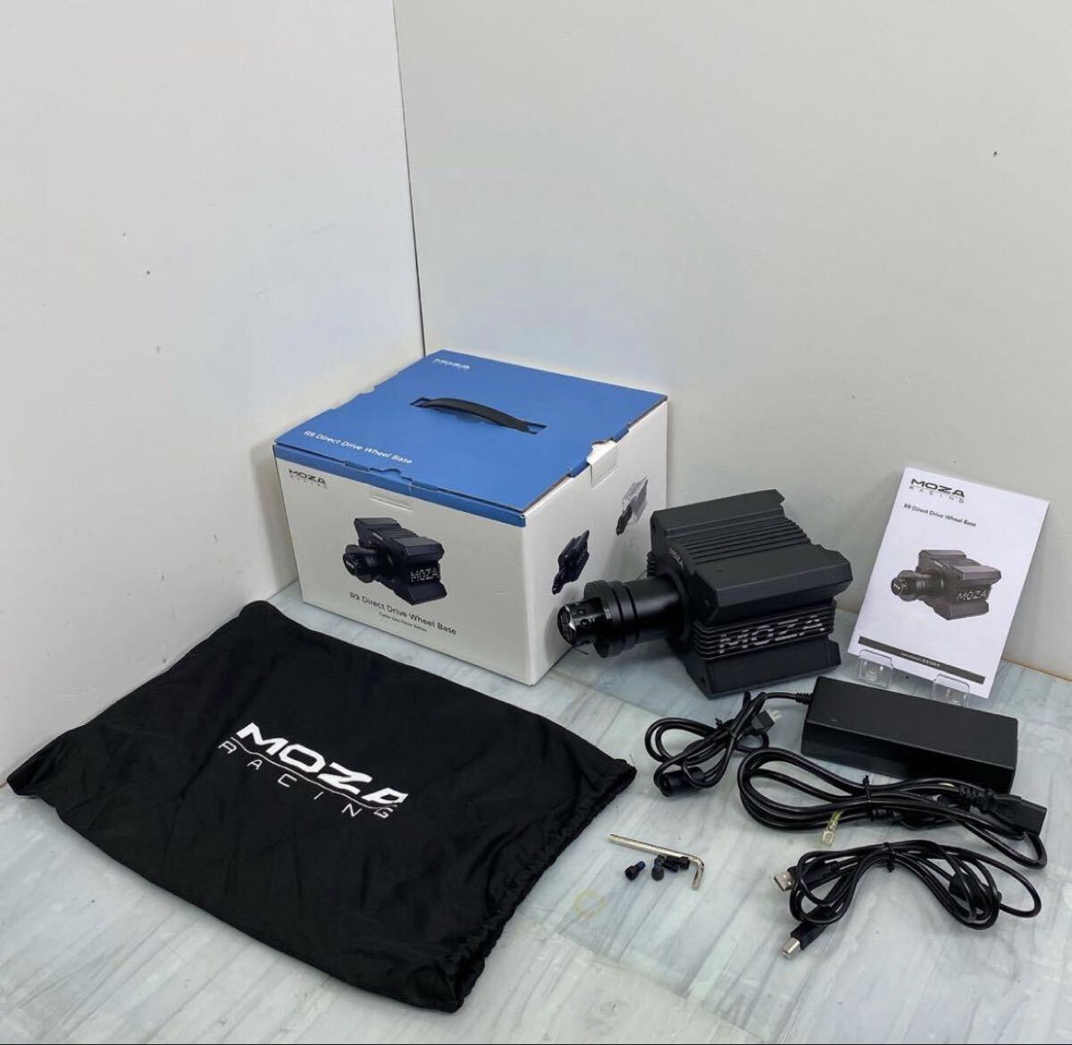 1スタ　1円から　MOZA Racing R9 ダイレクトドライブホイールベース　ハンコン　レーシングゲーム　ハンドコントローラー　モザレーシング