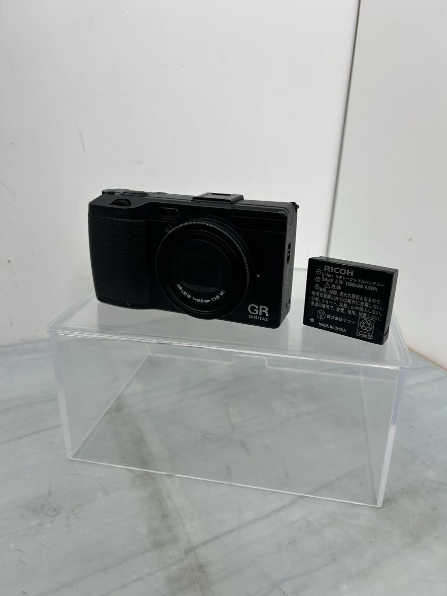 1スタ　1円から　RICOH リコー　GR DIGITAL IV コンパクトデジタルカメラ デジタルカメラ GR ブラック